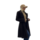 cappotto foderato corto hermoso